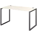 Стол рабочий (О-образные опоры на металлокаркасе, сечение: 50х25)