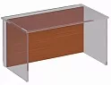 Защитная панель к столу письменному
