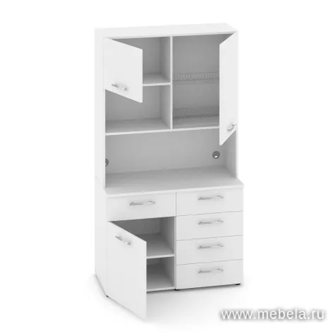 Мини-кухня Белый Бриллиант