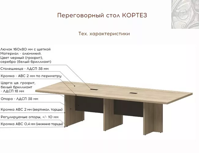 фото столы Кортез №4