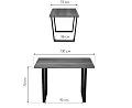 Обеденный стол Wood Elpathy 130