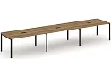 Стол для переговоров на металлокаркасе (3 столешницы)