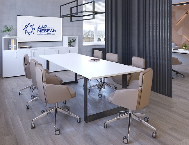 фото столы Onix Metal-O White №3