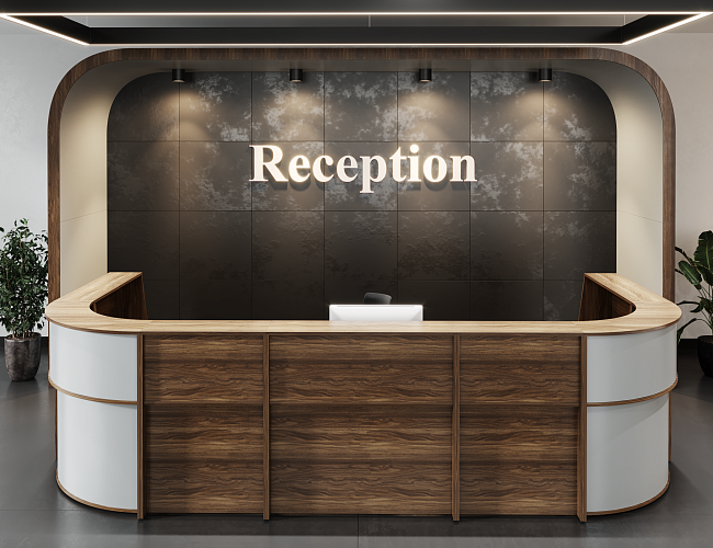 фото стойка ресепшн Агат №2