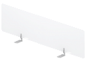 Фронтальный экран Plexi для отдельного стола ш. 118см