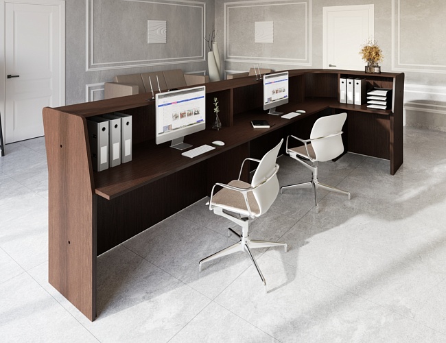 фото ресепшн Эдем Венге №3