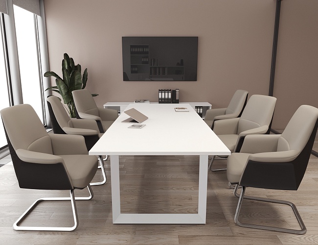 фото столы Onix Metal-O White №2