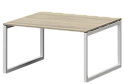 Стол переговорный на металлокаркасе (О-образные опоры)