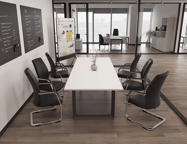 фото столы Onix Metal-O White №4